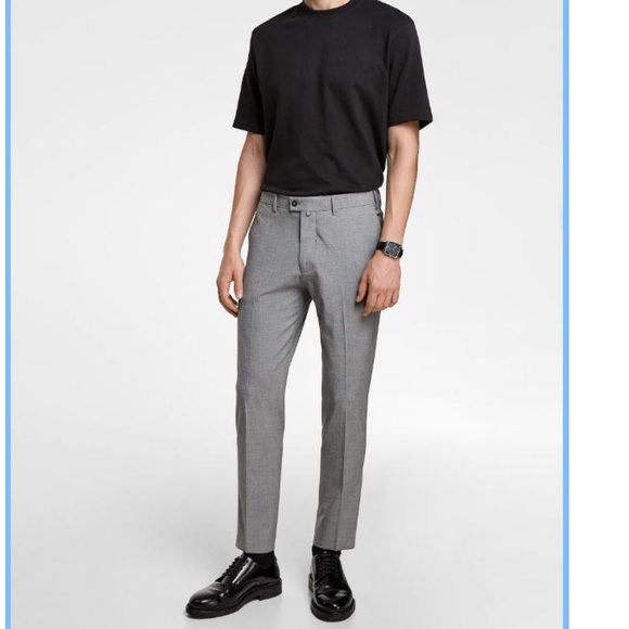 ZaraMan Plain Formal Trourser - Picture 4 of 7